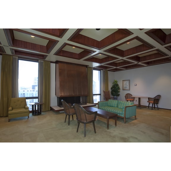 Print: Interior View Of The Lbj Suite Of Offices, J.J. Pickle Federal