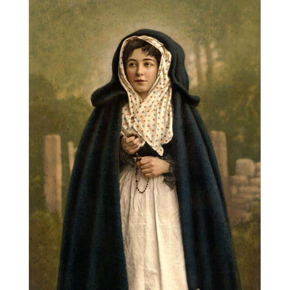 Print: Irish Colleen, circa 1890