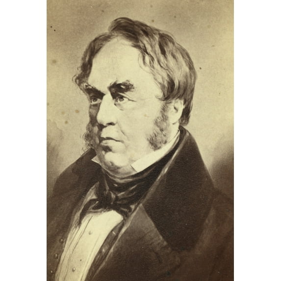 Print: Ivan Andreevich Krylov, Head-And-Shoulders Portrait, Facing Left