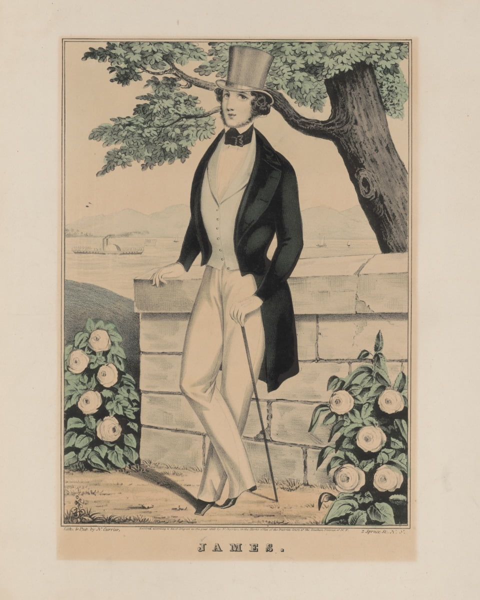 Print: James, 1845 - Walmart.com