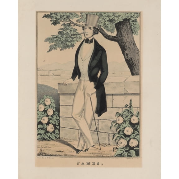 Print: James, 1845