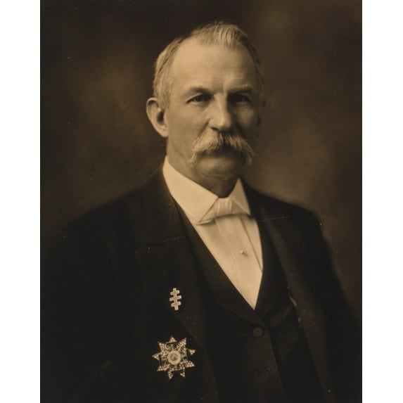 Print: James Daniel Richardson, Head-And-Shoulders Portrait, Facing Left