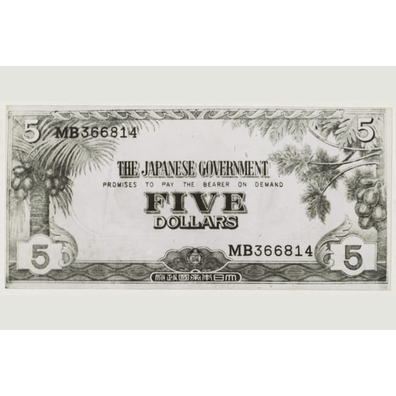 Print: Japan Floods Malaya With Fake Money, 1942
