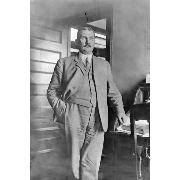 Print: John Ford, Three-Quarter Length Portrait, Standing, Facing Slightly