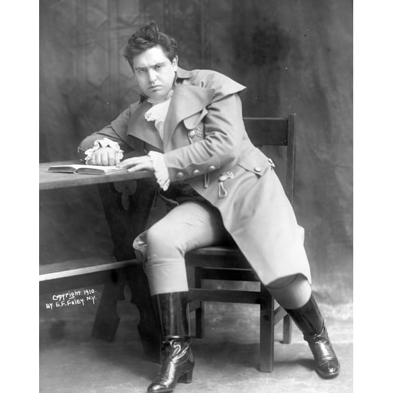Print: John Mccormack, Full-Length Portrait, Seated, Facing Front, Dressed