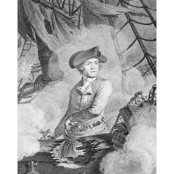 Print: John Paul Jones, circa 1913-1917