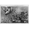 thumbnail image 1 of Print: Jupiter, Clutching Thunderbolts And Carrying A Shield, Descends To, 1 of 4