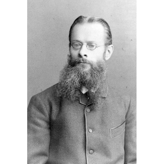 Print: Karl Bernhard Lehmann, German Toxicologist, Half-Length Portrait