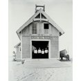 thumbnail image 1 of Print: Kill Devil Hills Lifesaving Station, With Four Crew Members Wearing, 1 of 4