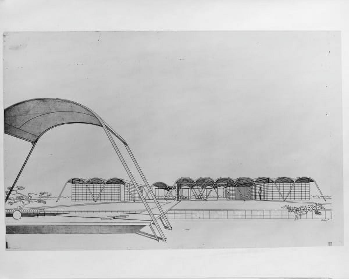 Print Knott Residence, Yankeetown, Florida (Project). Perspective