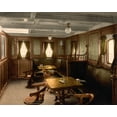 thumbnail image 1 of Print: Konig Albert, Smoking Cabin, Second Class, North German Lloyd, 1 of 4