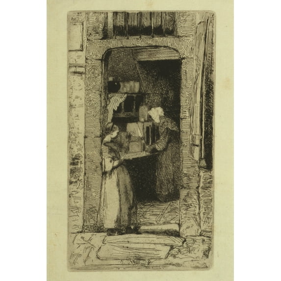 Print: La Marchande De Moutarde, 1858