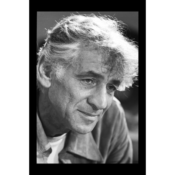 Print: Leonard Bernstein In Rehearsal Of His Mass, 1971