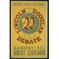 thumbnail image 1 of Print: Lincoln Douglas Debate Du Page County Centennial, August 27th, West, 1 of 4