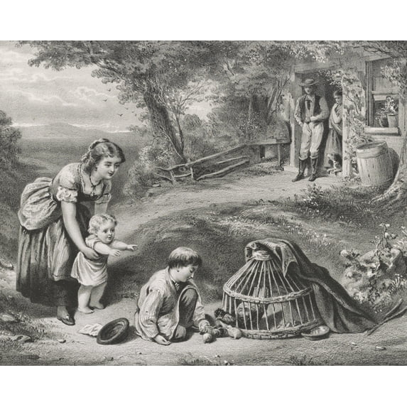 Print: Little Chicks