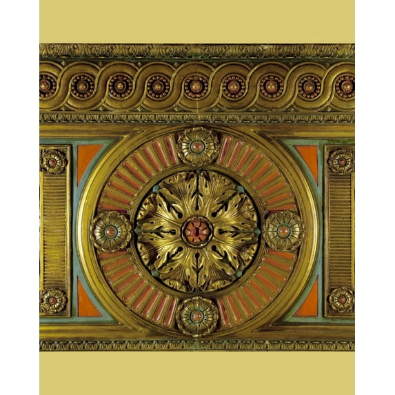 Print: Lobby Ceiling Detail, National Archives, St. Louis, Missouri, 2009