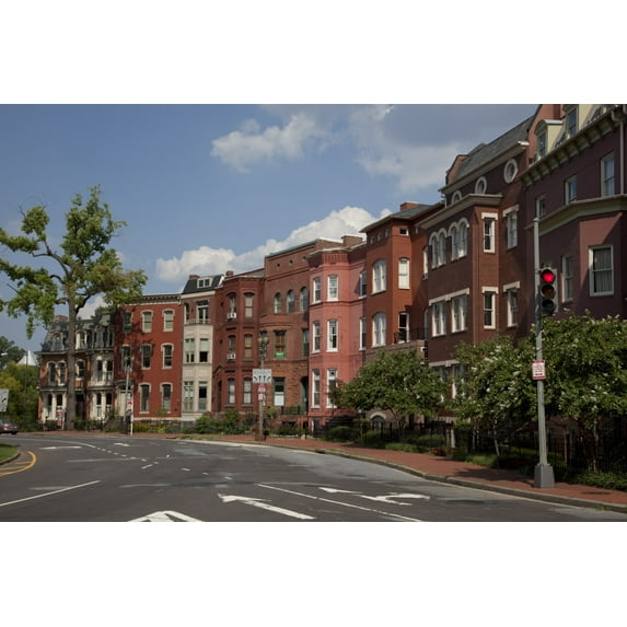 Print: Logan Circle Is A Traffic Circle, Neighborhood, And Historic