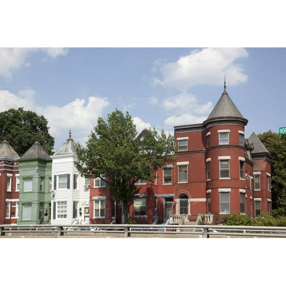 Print: Logan Circle Is A Traffic Circle, Neighborhood, And Historic