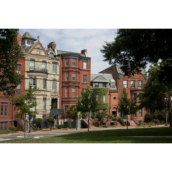 Print: Logan Circle, NW, Washington, D.C., 2010