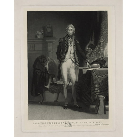 Print: Lord Viscount Nelson Duke Of Bronte, &c.&c.