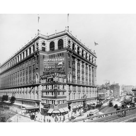 Print: Macy's Bldg. & Herald Square, 1907