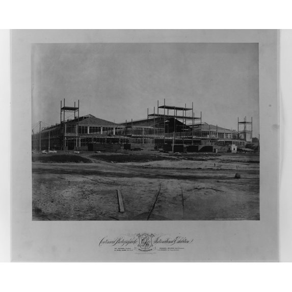 Print: Main Exhibition Building - Main Portal - Sept. 7