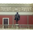 thumbnail image 1 of Print: Main Reading Room. Portrait Statue Of Shakespeare Along The, 1 of 4