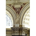thumbnail image 1 of Print: Main Reading Room. View Of Statue Of Law By Paul W. Bartlett On The, 1 of 4