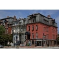 thumbnail image 1 of Print: Mansard Roofs On Historic Row Houses, 9th And M St., NW, 1 of 4