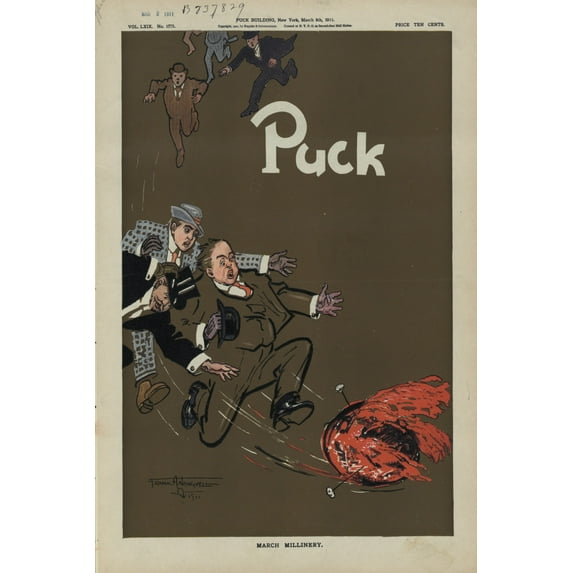 Print: March Millinery, 1911