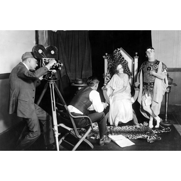 Print: Margaret Gorman (Miss America 1921), And Stephen(?) Fegan Being