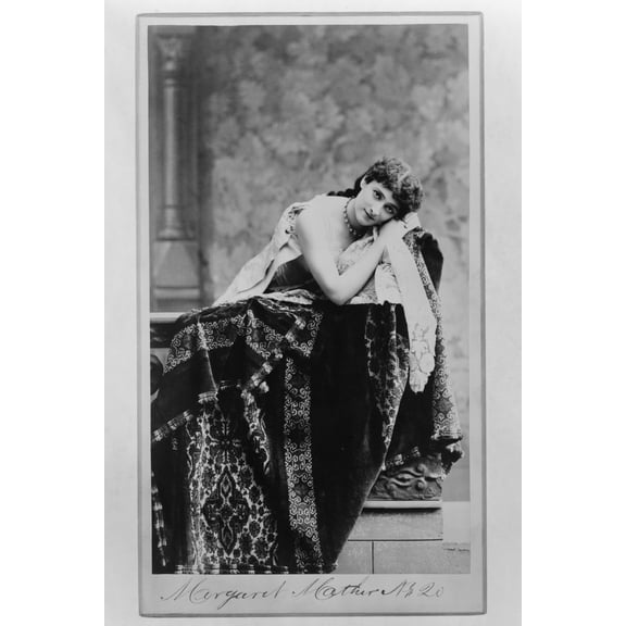 Print: Margaret Mather No. 20