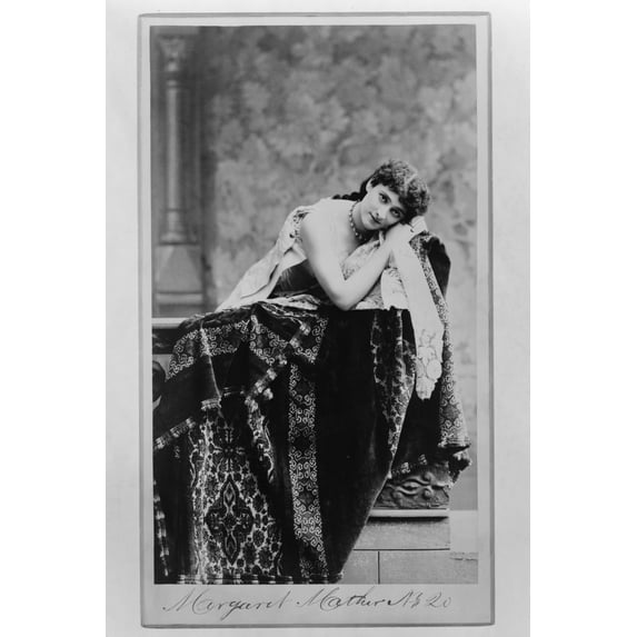 Print: Margaret Mather No. 20