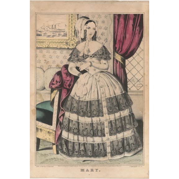 Print: Mary, 1845