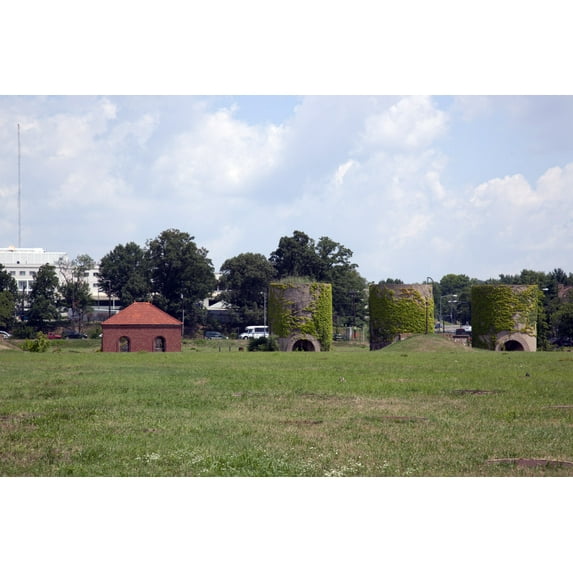 Print: Mcmillan Reservoir, Washington, D.C., 2010
