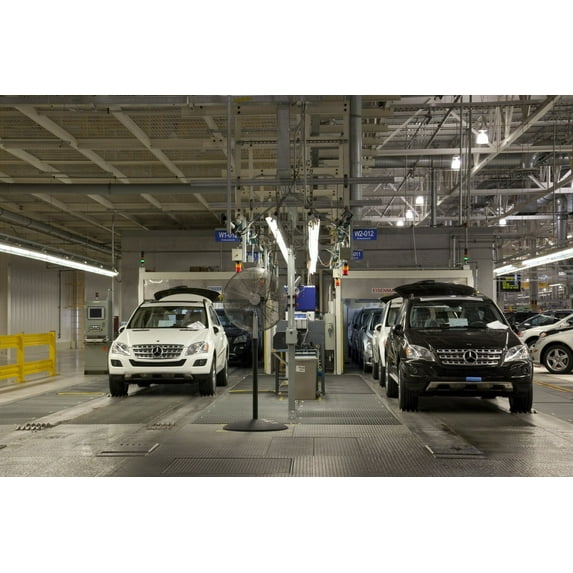 Print: Mercedes-Benz U.S. International Plant Located In Tuscaloosa