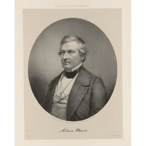 Print: Millard Fillmore, 1850