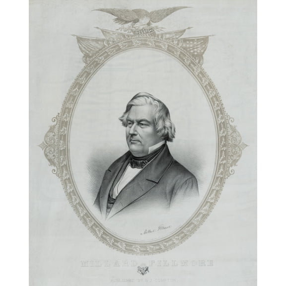 Print: Millard Fillmore, 1858