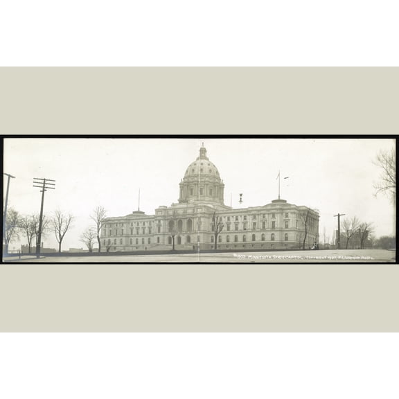 Print: Minnesota State Capitol, 1907