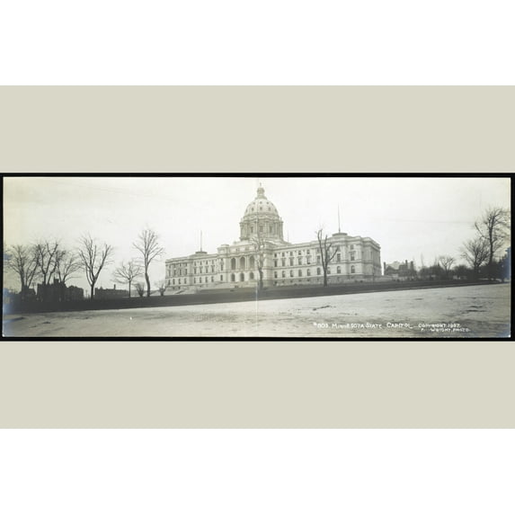 Print: Minnesota State Capitol, 1907