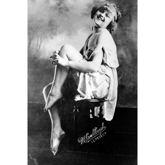 Print: Miss Dubois Ferguson, Who Has Been Judged Physically Perfect, circa
