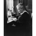 thumbnail image 1 of Print: Miss Laura Clay, Half-Length Portrait, Seated At Desk Reading, 1 of 4