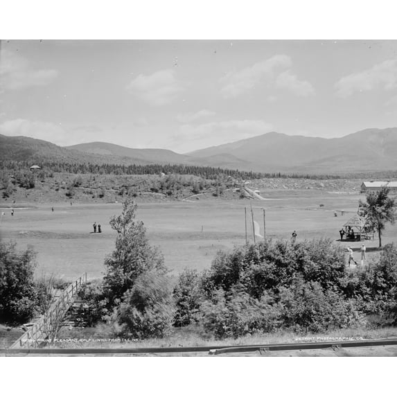 Print: Mount Pleasant Golf Links From Tee No. 1