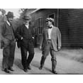 thumbnail image 1 of Print: Mr. Thomas Edison Walking In Laboratory Yard With Messrs. Miller, 1 of 4