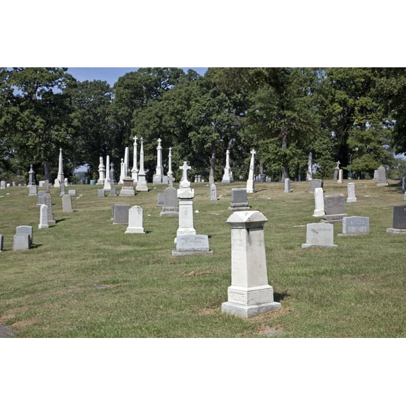Print: Mt. Olivet Cemetery, Bladensburg Road, Nebraska, Washington, D.C.
