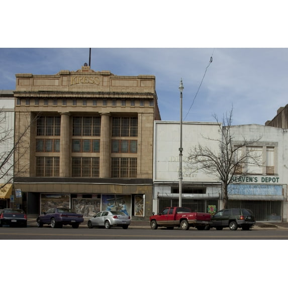 Print: Murals Are Painted On Abandoned Building On Lower Dexter Avenue In