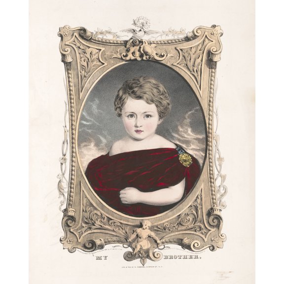 Print: My Brother, 1846