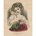 thumbnail image 1 of Print: My Pet Bird, circa 1850, 1 of 4
