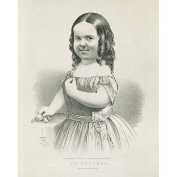 Print: My Picture, 1856