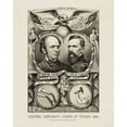 thumbnail image 1 of Print: National Democratic Banner Of Victory, 1868, 1 of 4